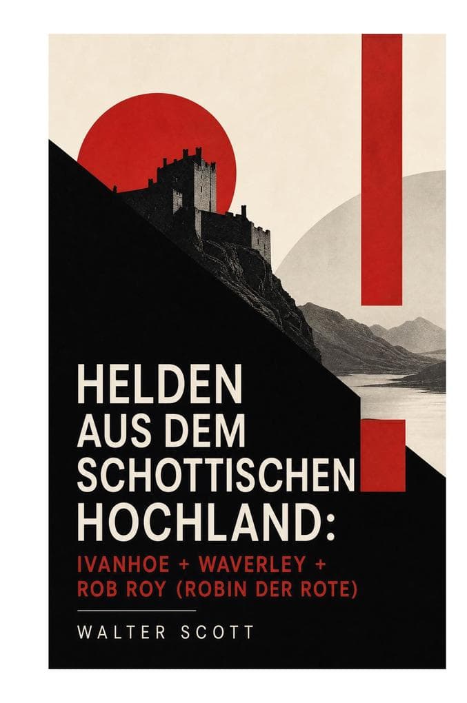 Helden aus dem schottischen Hochland: Ivanhoe + Waverley + Rob Roy (Robin der Rote): Historische Abenteuer um Jakobiten, Clans und mittelalterliches England