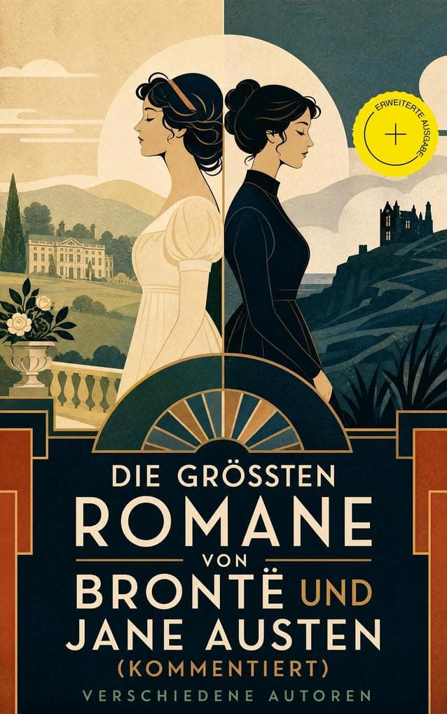Die größten Romane von Brontë und Jane Austen (Kommentiert): Erweiterte Ausgabe. Stolz und Vorurteil, Emma, Überredung, Jane Eyre, Sturmhöhe, Die Herrin von Wildfell Hall