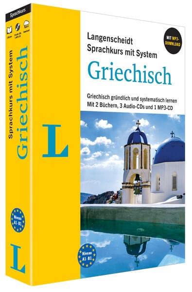 Langenscheidt Griechisch mit System: Griechisch gründlich und systematisch lernen. Mit 2 Büchern, 3 Audio-CDs und 1 MP3-CD und MP3-Download