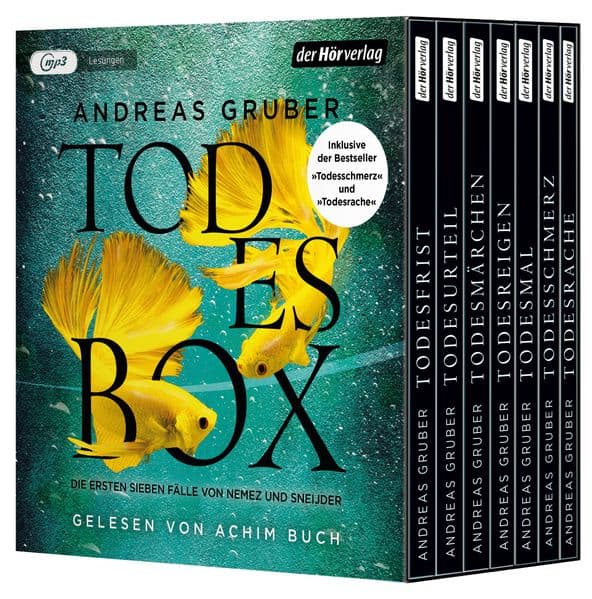 Todes-Box. Die ersten sieben Fälle von Nemez und Sneijder: Todesfrist - Todesurteil - Todesmärchen - Todesreigen - Todesmal - Todesschmerz - Todesrache