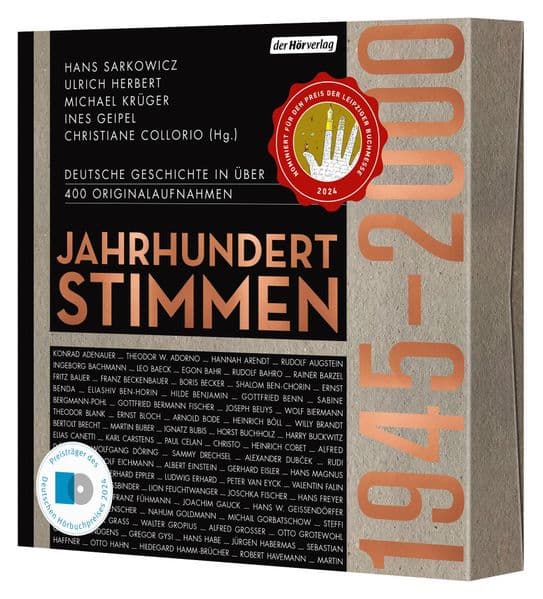 Jahrhundertstimmen 1945-2000 - Deutsche Geschichte in über 400 Originalaufnahmen: Jahrhundertstimmen II