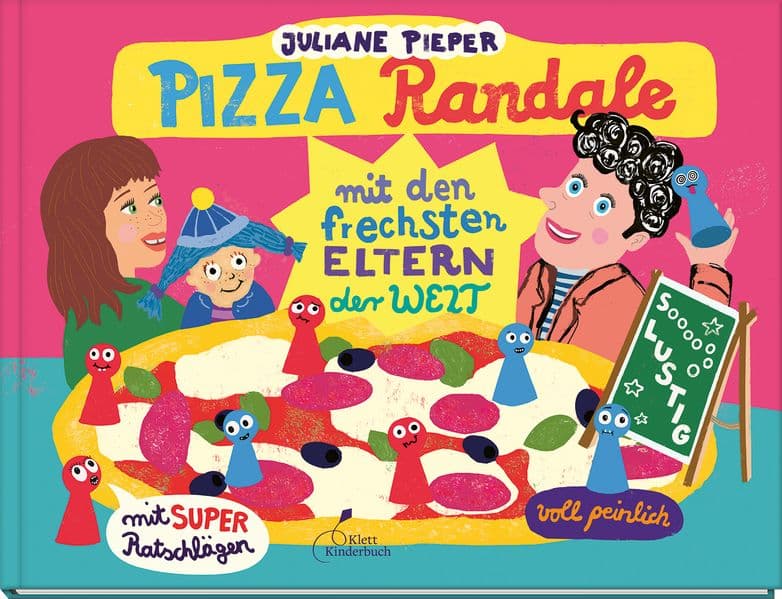 Pizza Randale: Witziges (Anti-)Tischmanieren-Bilderbuch für die ganze Familie