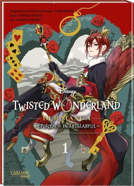 Twisted Wonderland: Der Manga 1: Episode of Heartslabyul | Magischer Fantasy-Manga inspiriert von den Disney-Bösewichten