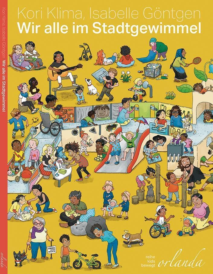 Wir alle im Stadtgewimmel: Ein Wimmelbuch, das der Diversität unserer Gesellschaft Sichtbarkeit verleiht.