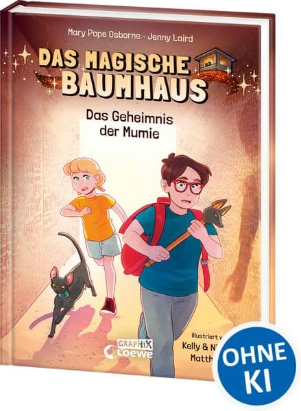 Das magische Baumhaus (Comic-Buchreihe, Band 3) - Das Geheimnis der Mumie: Reise mit Anne und Phillip zurück in die Zeit des alten Ägyptens - Comic-Buch für Kinder ab 7 Jahren