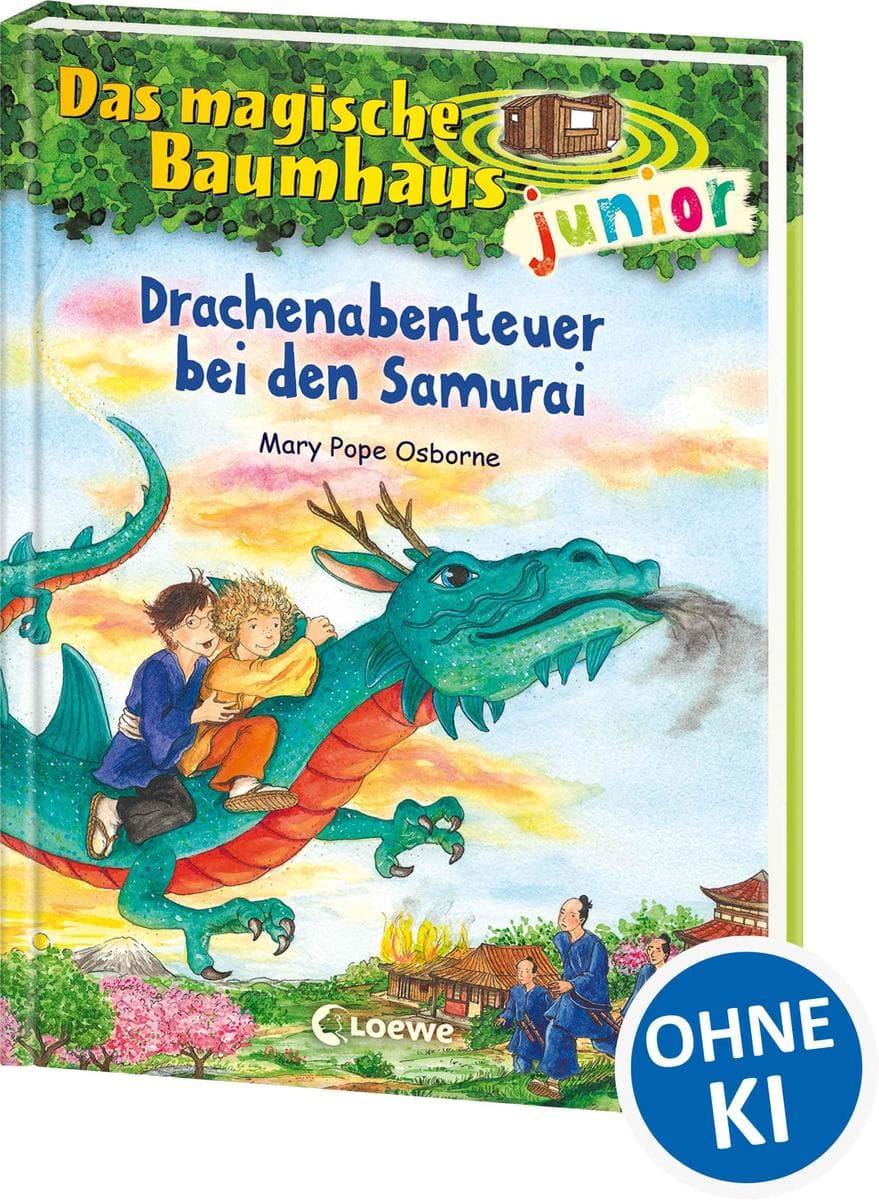 Das magische Baumhaus junior (Band 34) - Drachenabenteuer bei den Samurai: Triff den legendären Wolkendrachen - Kinderbuch zum Vorlesen und ersten Selberlesen für Kinder ab 6 Jahren