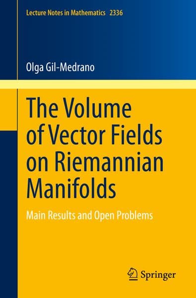 The Volume of Vector Fields on Riemannian Manifolds: Main Results and Open Problems