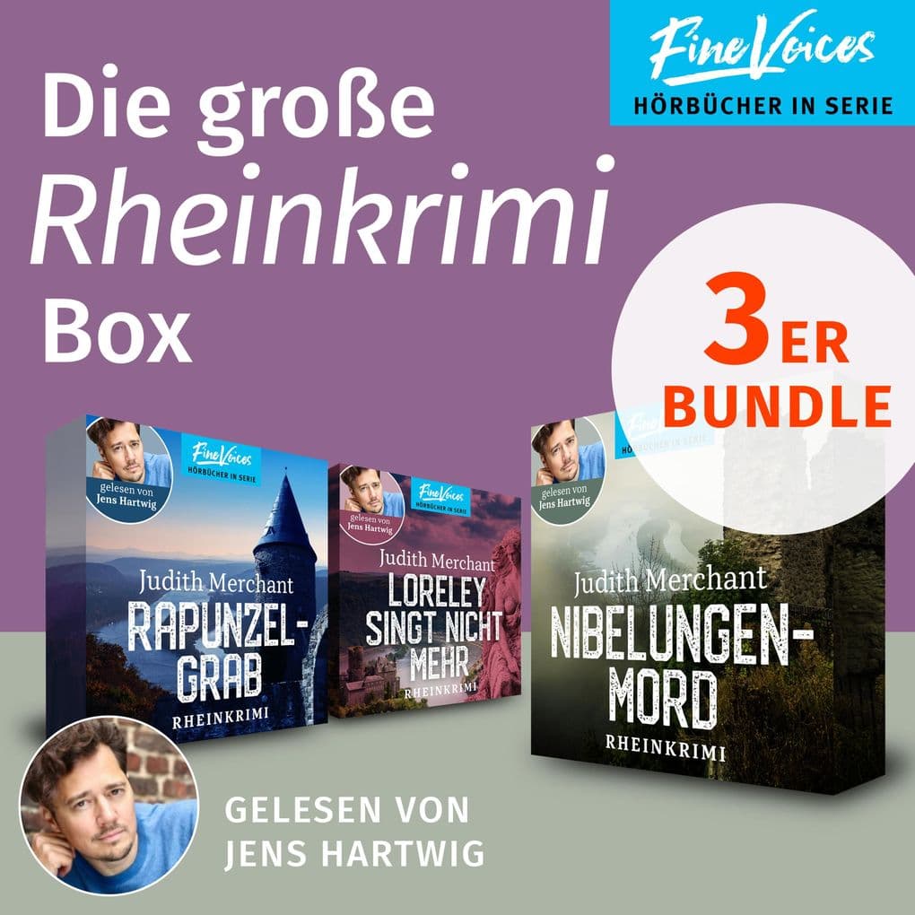 Die große Rheinkrimi Box: Nibelungenmord + Loreley singt nicht mehr + Rapunzelgrab