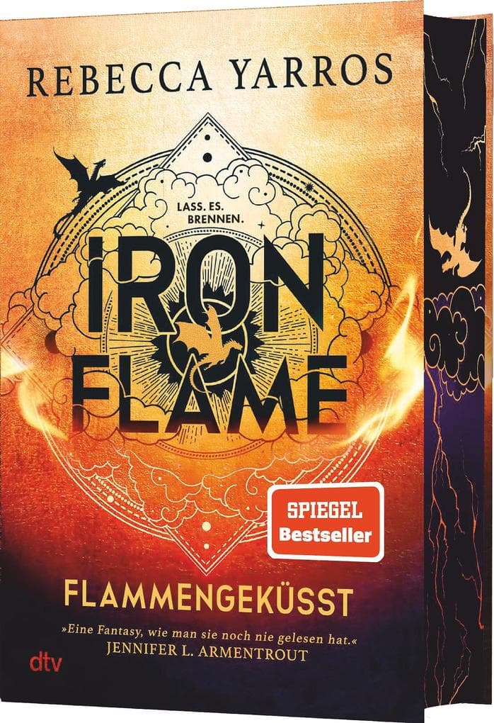Iron Flame - Flammengeküsst: Roman | Deluxe-Ausgabe mit atemberaubendem Farbschnitt | Die heißersehnte Fortsetzung des Fantasy-Erfolgs Fourth Wing