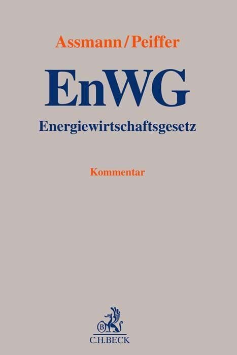 Energiewirtschaftsgesetz. EnWG: Kommentar