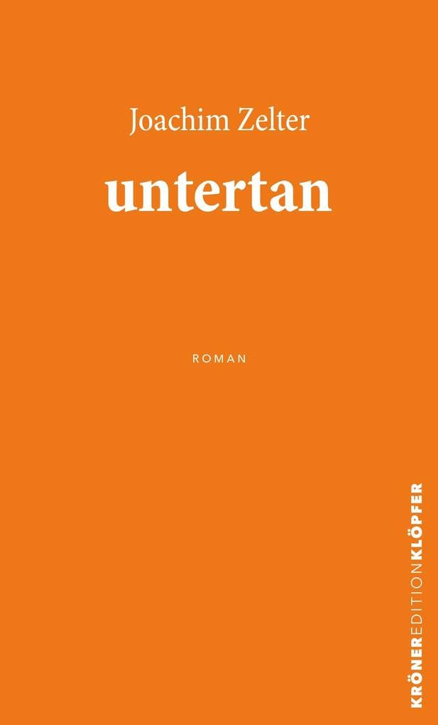 untertan: Roman