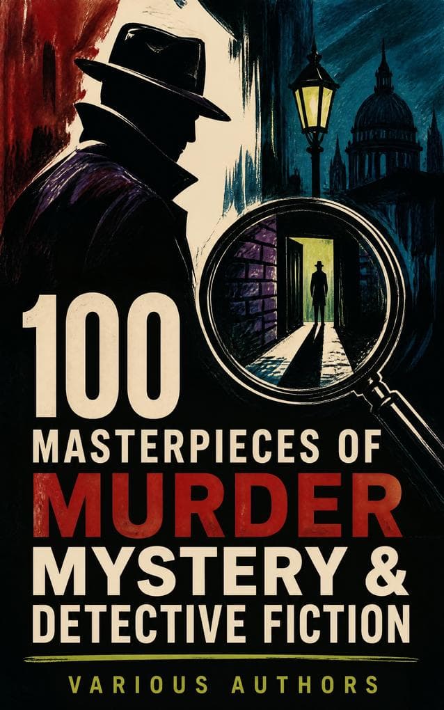 100 Masterpieces of Murder Mystery & Detective Fiction: A Global Anthology of Gothic Crimes, Locked Rooms, Detective Puzzles, and Psychological Suspense