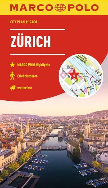 MARCO POLO Cityplan Zürich 1:12.000