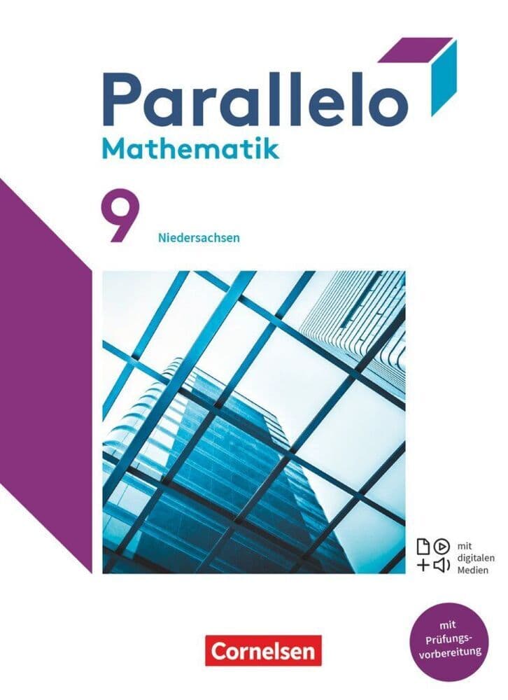 Parallelo 9. Schuljahr. Niedersachsen - Schulbuch mit digitalen Hilfen, Erklärfilmen und Wortvertonungen: Schulbuch - Mit digitalen Hilfen, Erklärfilmen und Wortvertonungen