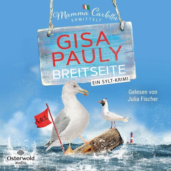 Breitseite (Mamma Carlotta 18): Ein Sylt-Krimi: 2 CDs | Humorvoller Nordsee-Krimi um die 'italienische Miss Marple von Sylt.' Brigitte