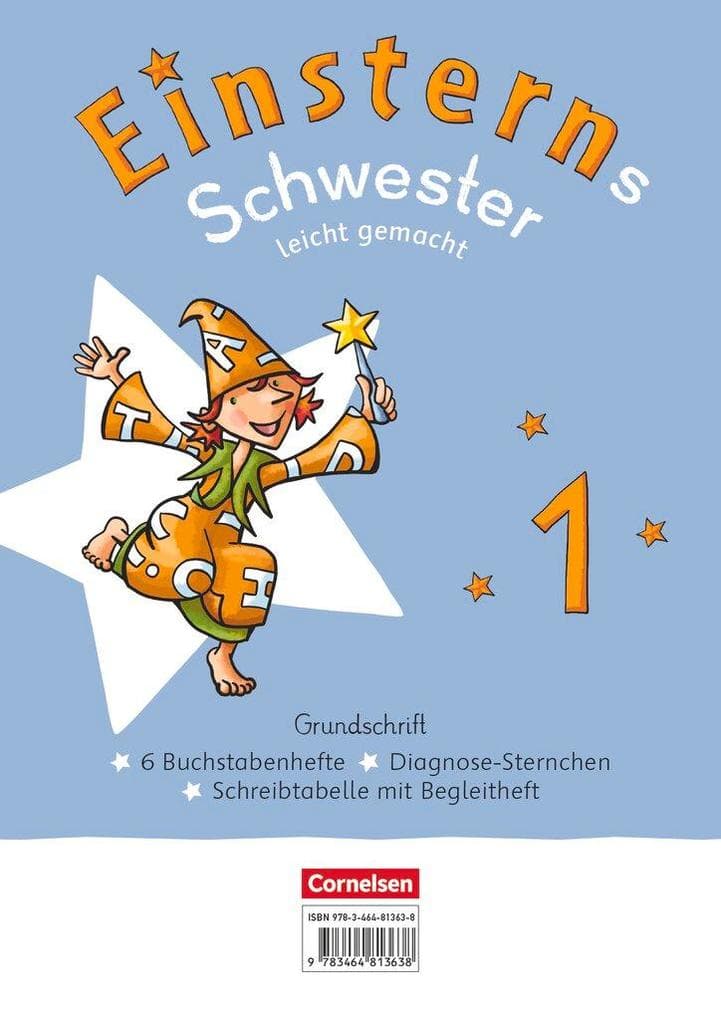 Einsterns Schwester - Erstlesen - Leicht gemacht 1. Schuljahr. Grundschrift: 6 Buchstabenhefte im Paket: Mit Schreibtabelle und Begleitheften