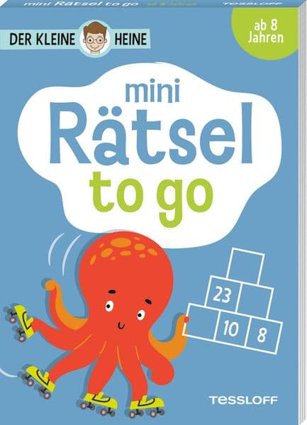 Der kleine Heine. Mini Rätsel to go. Ab 8 Jahren: 40 bunte Rätsel für unterwegs