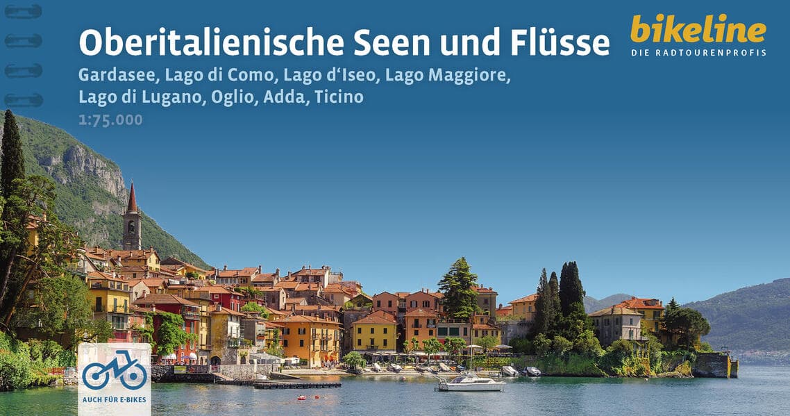 Oberitalienische Seen und Flüsse: Gardasee, Lago di Como, Lago d'Iseo, Lago Maggiore, Lago di Lugano, Oglio, Adda, Ticino, 1.000 km, 75.000, GPS-Tracks Download, LiveUpdate, Übernachtungsverzeichnis