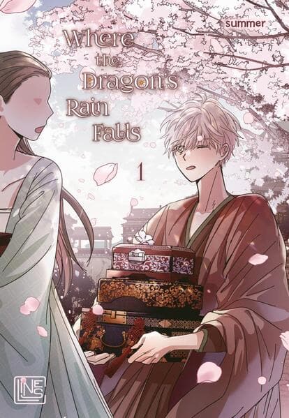 Where the Dragon's Rain Falls 1: Boys-Love-Fantasy-Manhwa über einen versteckten Drachenjungen und seinen Diener am kaiserlichen Hof