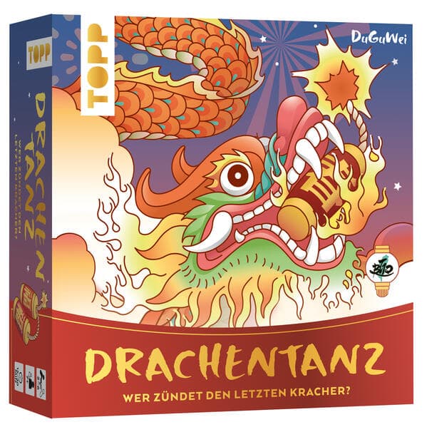 Drachentanz - Wer zündet den letzten Kracher?: Das Kartenspiel mit dem wilden Punkte-Feuerwerk