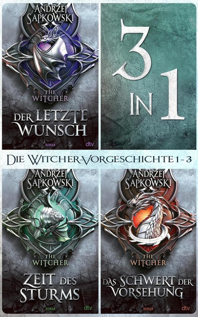 Die Vorgeschichte zur Witcher-Saga: 3 Bände in einem eBook