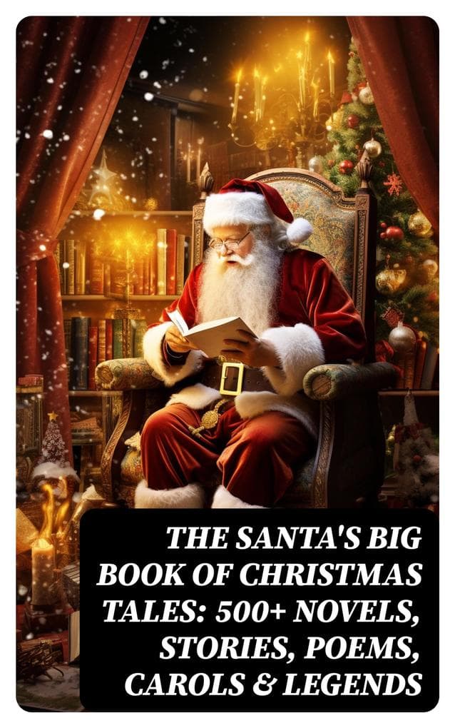 The Santa's Big Book of Christmas Tales: 500+ Novels, Stories, Poems, Carols & Legends: Silent Night, The Gift of the Magi, A Christmas Carol, Christmas-Tree Land, The Three Kings...