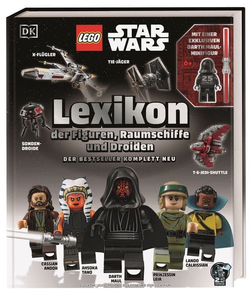LEGO Star Wars Lexikon der Figuren, Raumschiffe und Droiden: Mit einer exklusiven Star Wars-Minifigur. Ultimatives Nachschlagewerk für alle LEGO Star Wars Fans