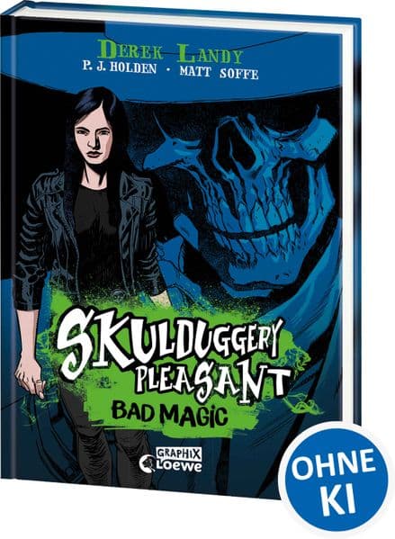 Skulduggery Pleasant (Graphic-Novel-Reihe, Band 1) - Bad Magic: Erlebe im ersten Comic-Buch mit Walküre und Skulduggery Urban-Fantasy-Horror at its best - Eine Skulduggery-Pleasant-Graphic-Novel