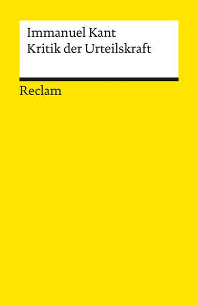Kritik der Urteilskraft: Kant, Immanuel - Logik und Ethik - 14265