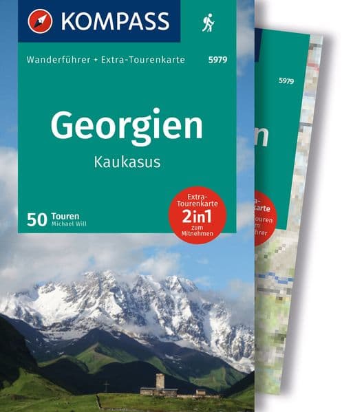 KOMPASS Wanderführer Georgien, Kaukasus, 50 Touren mit Extra-Tourenkarte: GPS-Daten zum Download