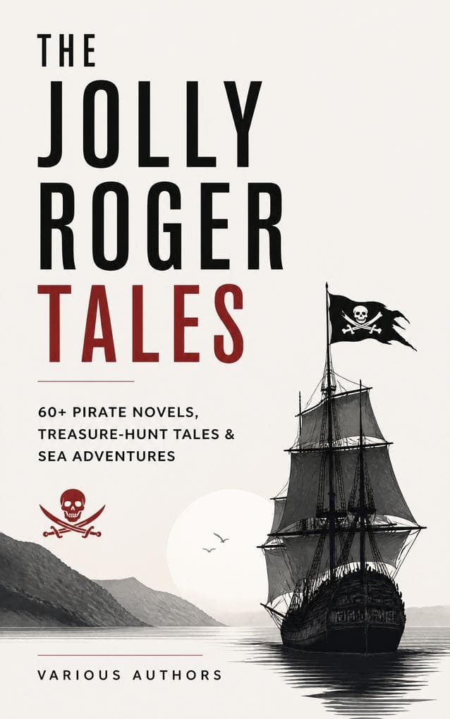 The Jolly Roger Tales: 60+ Pirate Novels, Treasure-Hunt Tales & Sea Adventures: Sixty Classic Tales of Pirates, Buried Treasure, Mutiny, and High-Seas Adventure