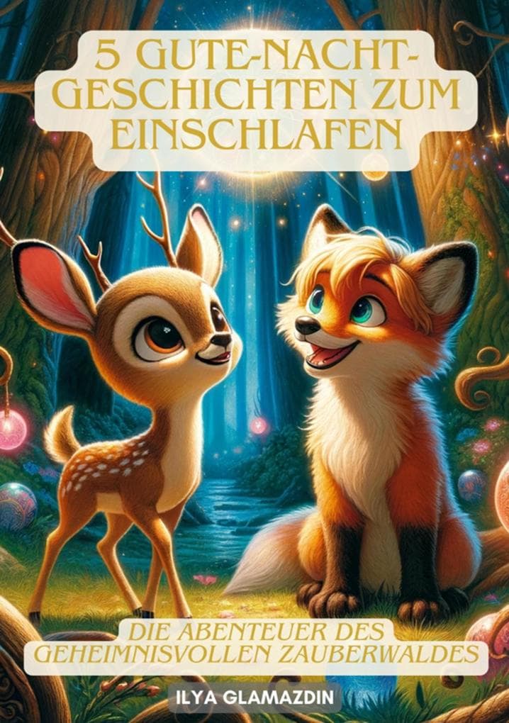 5 Gute-Nacht-Geschichten zum Einschlafen: Die Abenteuer des geheimnisvollen Zauberwaldes