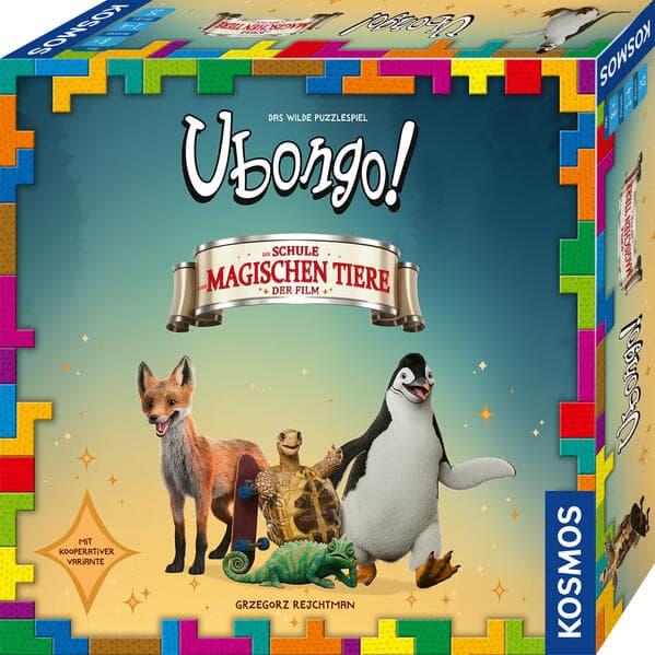 Ubongo Schule der magischen Tiere: Spiel