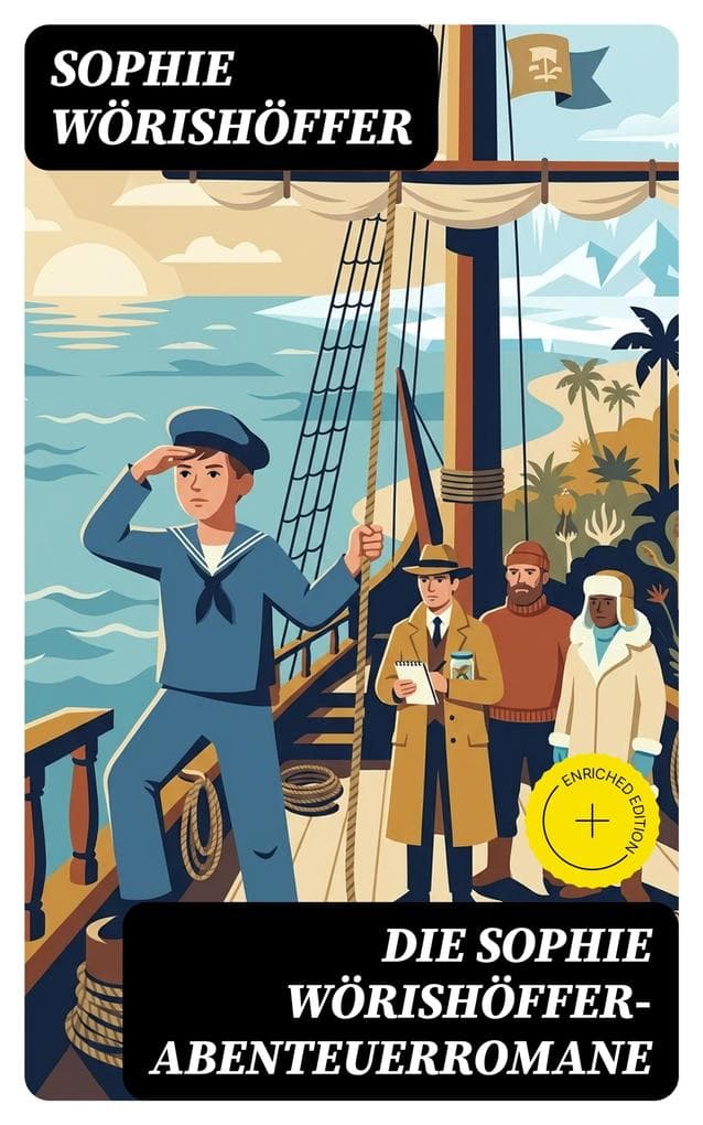 Die Sophie Wörishöffer-Abenteuerromane: Bereicherte Ausgabe. Robert der Schiffsjunge, Das Naturforscherschiff, Onnen Visser, Gerettet aus Sibirien