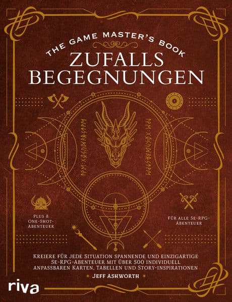 The Game Master's Book: Zufallsbegegnungen: Kreiere für jede Situation spannende und einzigartige 5e-RPG-Abenteuer mit über 500 individuell anpassbaren Karten, Tabellen und Story-Inspirationen