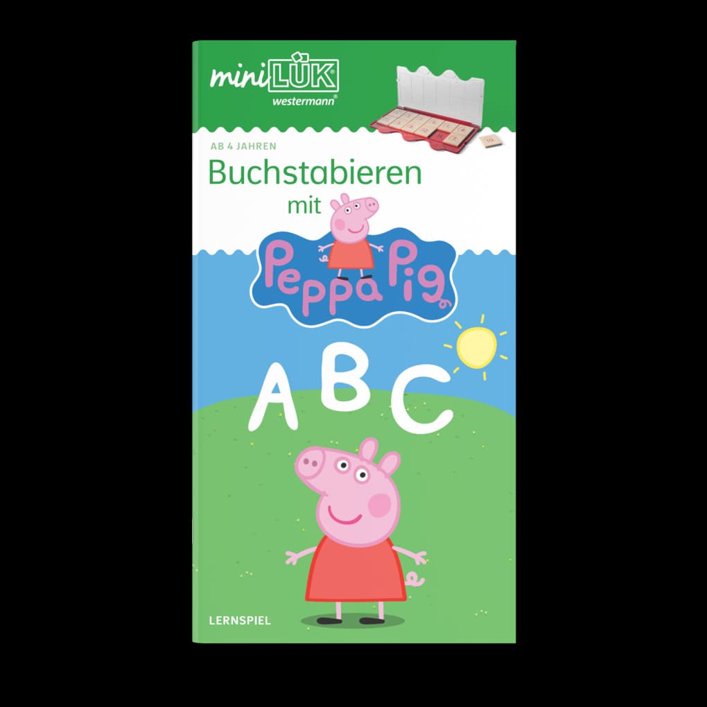 miniLÜK. Kindergarten/Vorschule Buchstabieren mit Peppa Pig: Kindergarten/Vorschule Buchstabieren mit Peppa Pig