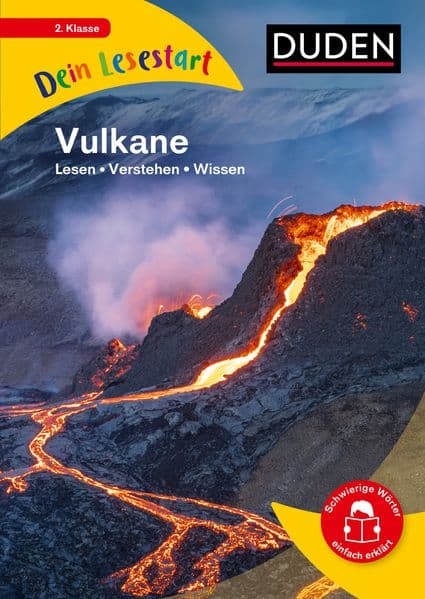 Dein Lesestart - Vulkane: Lesen - Verstehen - Wissen (Band 14) Für Kinder ab 7 Jahren