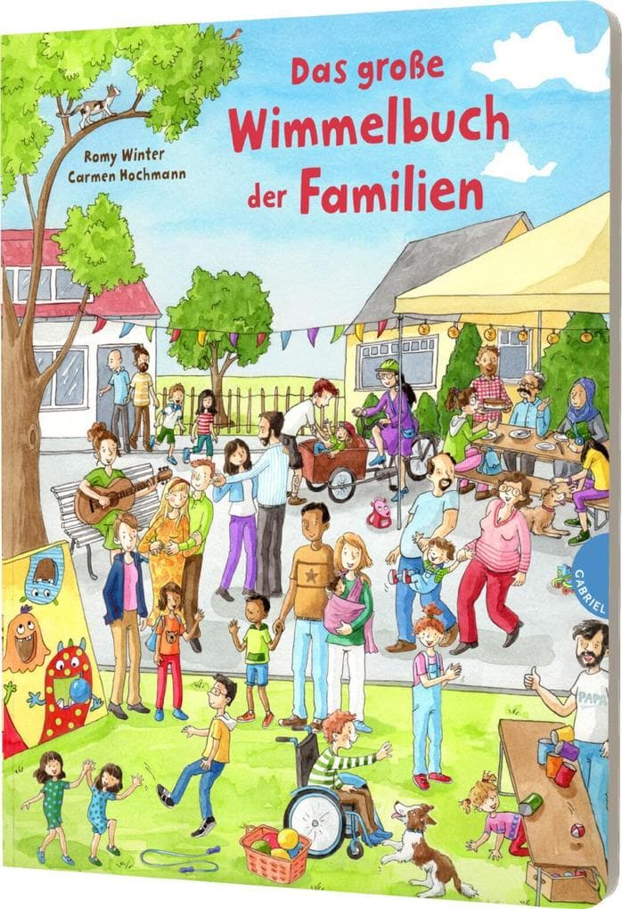 Das große Wimmelbuch der Familien: Familienformen & Familienalltag entdecken