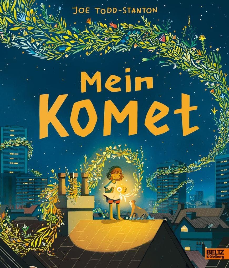 Mein Komet: Vierfarbiges Bilderbuch. Umschlag in Feinleinen-Haptik mit partiellem UV-Lack und Goldfolien-Prägung