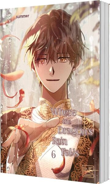 Where the Dragon's Rain Falls 6: Boys-Love-Fantasy-Manhwa über einen versteckten Drachenjungen und seinen Diener am kaiserlichen Hof - limitierte Edition mit Photocard