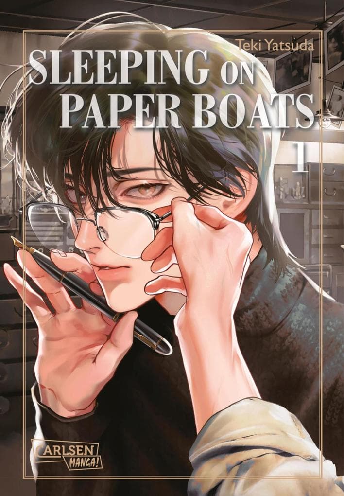 Sleeping on Paper Boats 1: Fesselnde Boys Love-Serie ab 16 Jahren mit Thriller-Touch über einen Autor und seine Muse