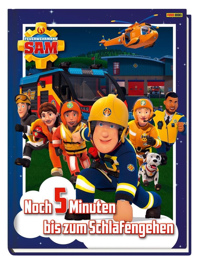 Feuerwehrmann Sam: Noch 5 Minuten bis zum Schlafengehen: Geschichtenbuch