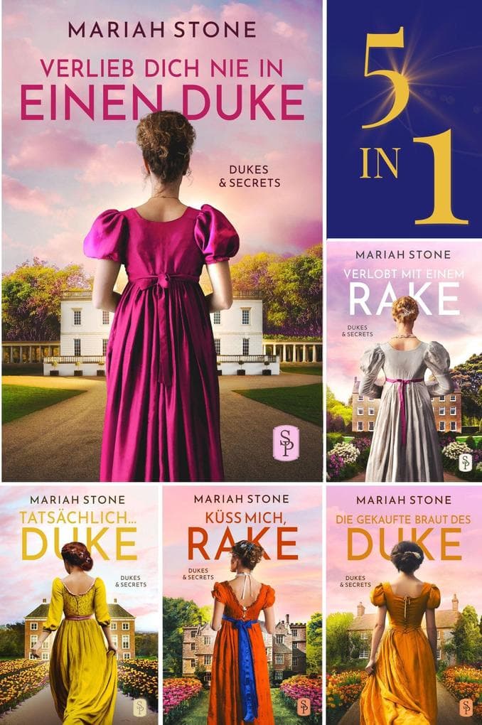 Dukes & Secrets - Die komplette Serie: Band 1-4: Sündige Herzen 3 - Die Regency-Saga