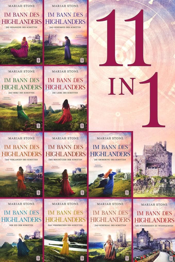 Im Bann des Highlanders - Die komplette Serie: Band 1-11: Sündige Herzen 1 - Die Highlander-Saga