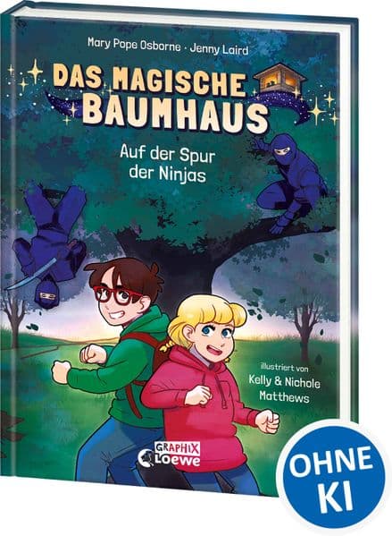 Das magische Baumhaus (Comic-Buchreihe, Band 5) - Auf der Spur der Ninjas: Reise mit Anne und Philipp in die Zeit des alten Japans - Comic-Buch für Kinder ab 7 Jahren