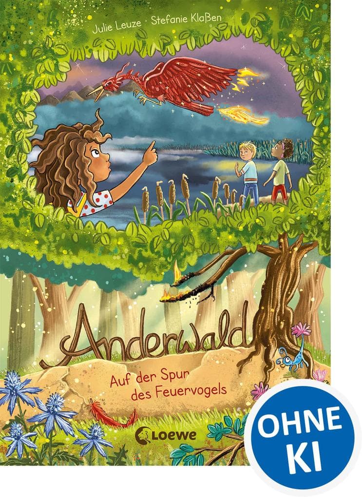 Anderwald (Band 2) - Auf der Spur des Feuervogels: Folge den Funken des Feuervogels - Geheimnisvolles Kinderbuch ab 8 Jahren