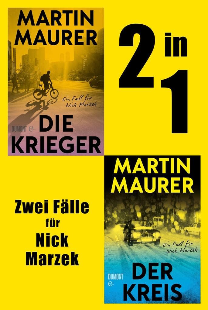 Die Krieger &Der Kreis: Zwei Fälle für Nick Marzek in einem Band
