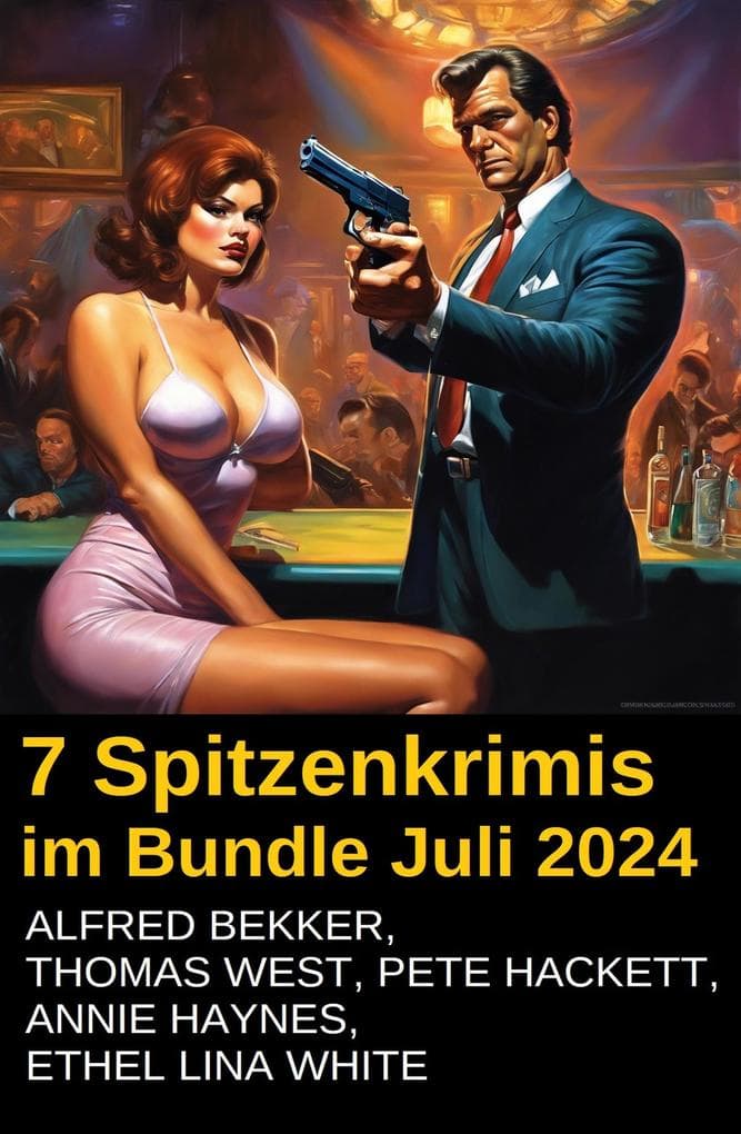 7 Spitzenkrimis im Bundle Juli 2024