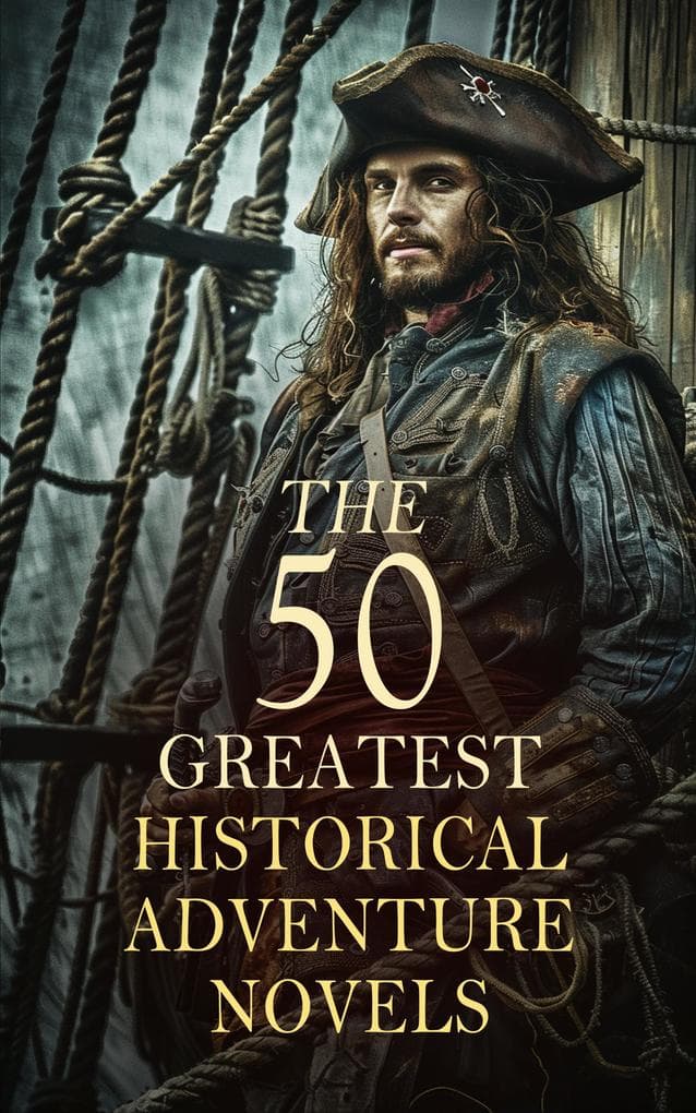 The 50 Greatest Historical Adventure Novels: The Three Musketeers, The Pirate, With Fire and Sword, When Wilderness Was King, The Last of the Mohicans, Mutiny on the Bounty, Ivanhoe, The Spy