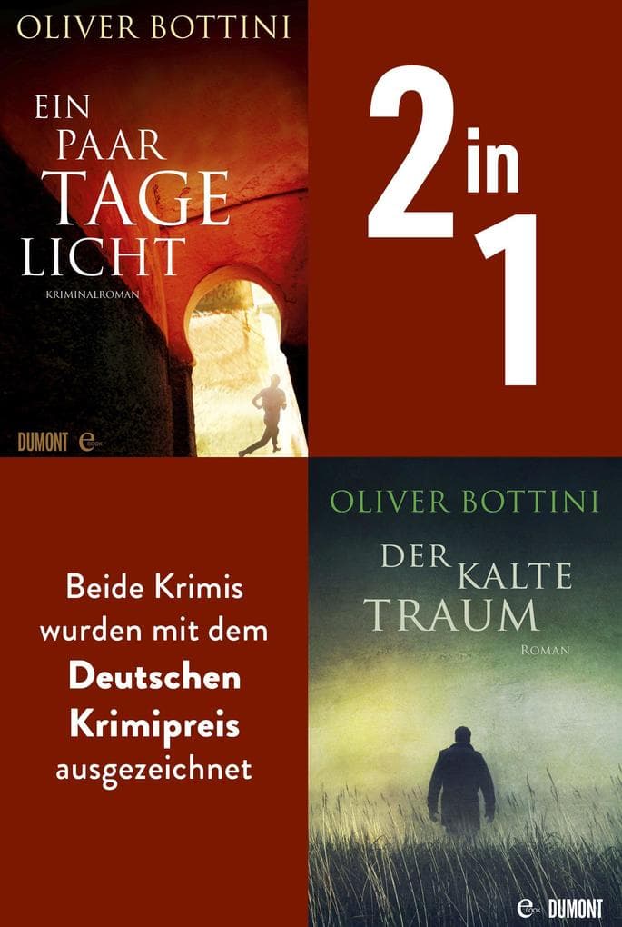Ein paar Tage Licht &Der kalte Traum: Beide Krimis wurden mit dem Deutschen Krimipreis ausgezeichnet